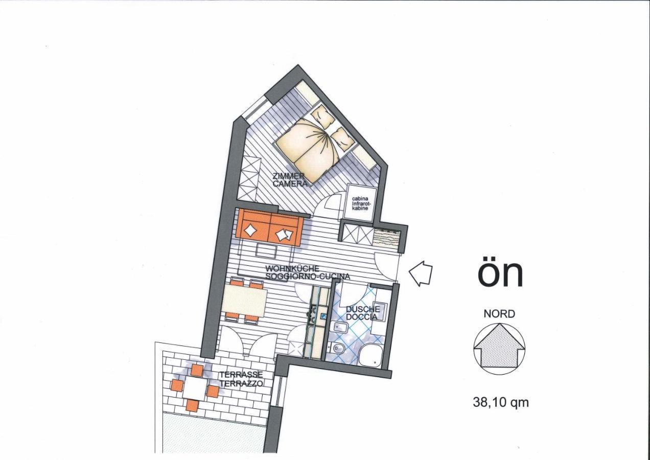 Apartment Oen Residence Bun Ste San Vigilio Di Marebbe Dış mekan fotoğraf